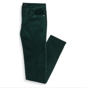 Edyson Hampton Skinny‎ Jean Green Skinny Velvet Corduroy Pants, Sz 30 Stitchdix